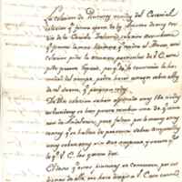 Escrito de Manuel Nápoli informando sobre la colección de pinturas trasladadas desde el Monasterio del Escorial. 5 noviembre 1810