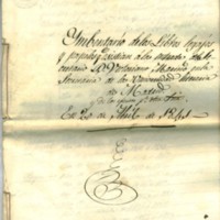 Inventario de la documentación existente en la Secretaría General de la Universidad de Madrid en 1841