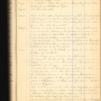 Libro Diario del Laboratorio de Mineralogía del Museo de Ciencias Naturales (18 septiembre 1905-10 julio 1936), AGUCM, 161/19-1.