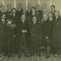 Fotografía del Cuerpo Facultativo del Instituto Oftálmico. Diciembre 1919, (132/11-028)
