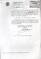 Copia del oficio del rector Schüller, enviado al director general de instrucción pública con el proyecto de estatutos